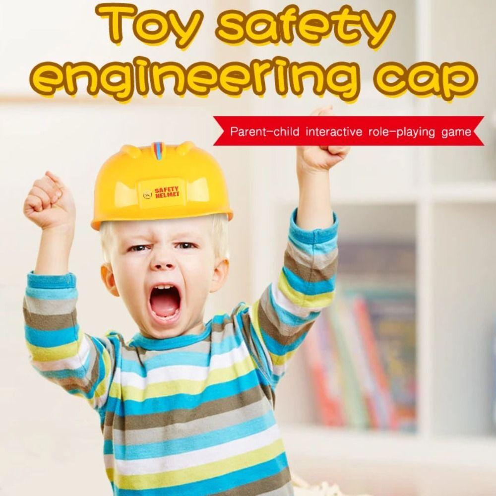 Cosplay Simulation Engineering Hat Ornaments Construction Hat Toy Parent-child