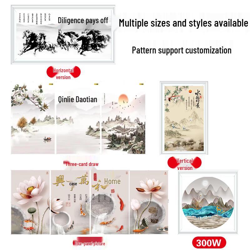 Настенный обогреватель-мурал Baiqi Graphene