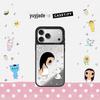 Зеркальный черный чехол CASETIFY 'Gazing Moment' с MagSafe для iPhone 17 Pro