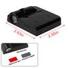 AANW1 2pcs Car Universal Wireless Led Projection Lamp Light For Kia picanto sportage cerato rio ceed soul Accessories