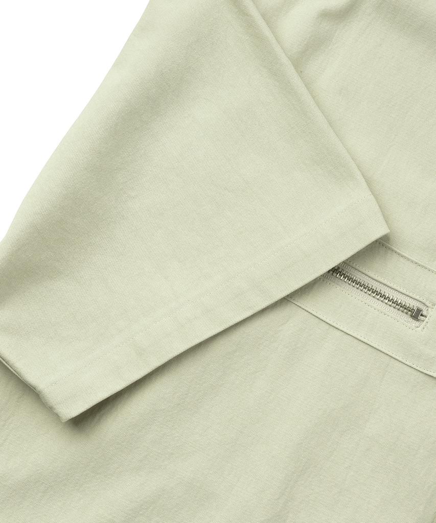 LERENNE Work Half Shirt - Beige