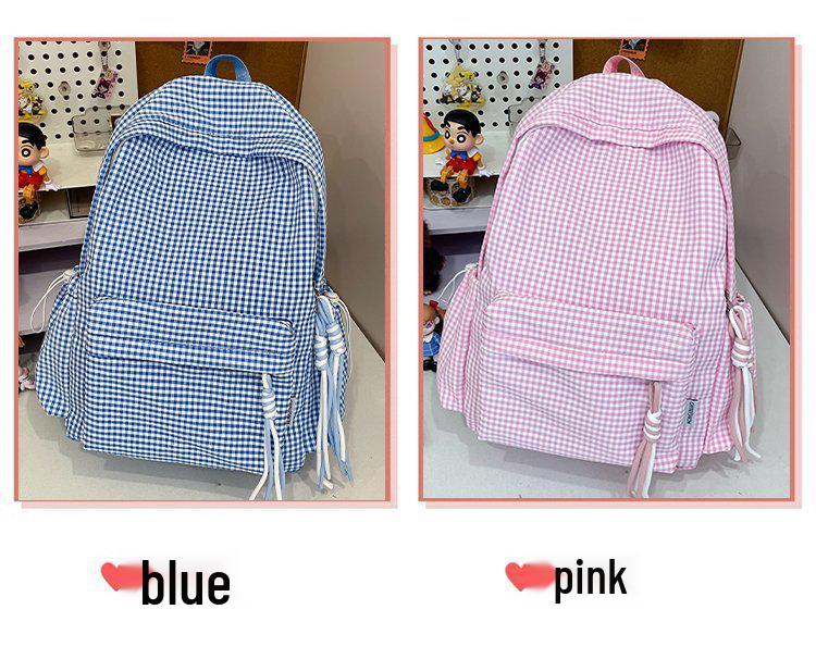 2025 High-Capacity Stylish Backpack for Girls - Schoolbag for Junior and Senior High Students