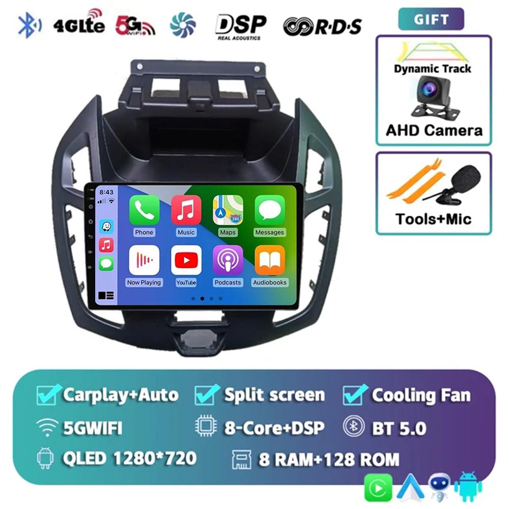 9-дюймовый радиоприемник Android 14 аудио для FORD TRANSIT Connect 2014 2015 CarPlay WITSON Multimídia Automotivo GPS WIFI DSP автомобильная стереосистема 2Din