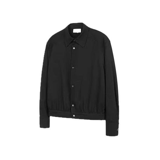 Мужская рубашка с лацканами, длинный рукав, однобортная рубашка, весенняя однотонная тонкая верхняя одежда, быстросохнущая