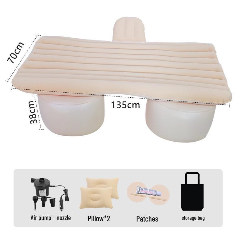 Надувной дорожный матрас для заднего сиденья автомобиля для седана и внедорожника