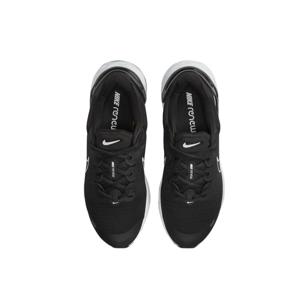 Nike Renew Run 3 Comfortable Fabric Shock Absorption Non-Slip Wear-Resistant Low-Top Casual Running Shoes Men Sneaker Black DC9413-001