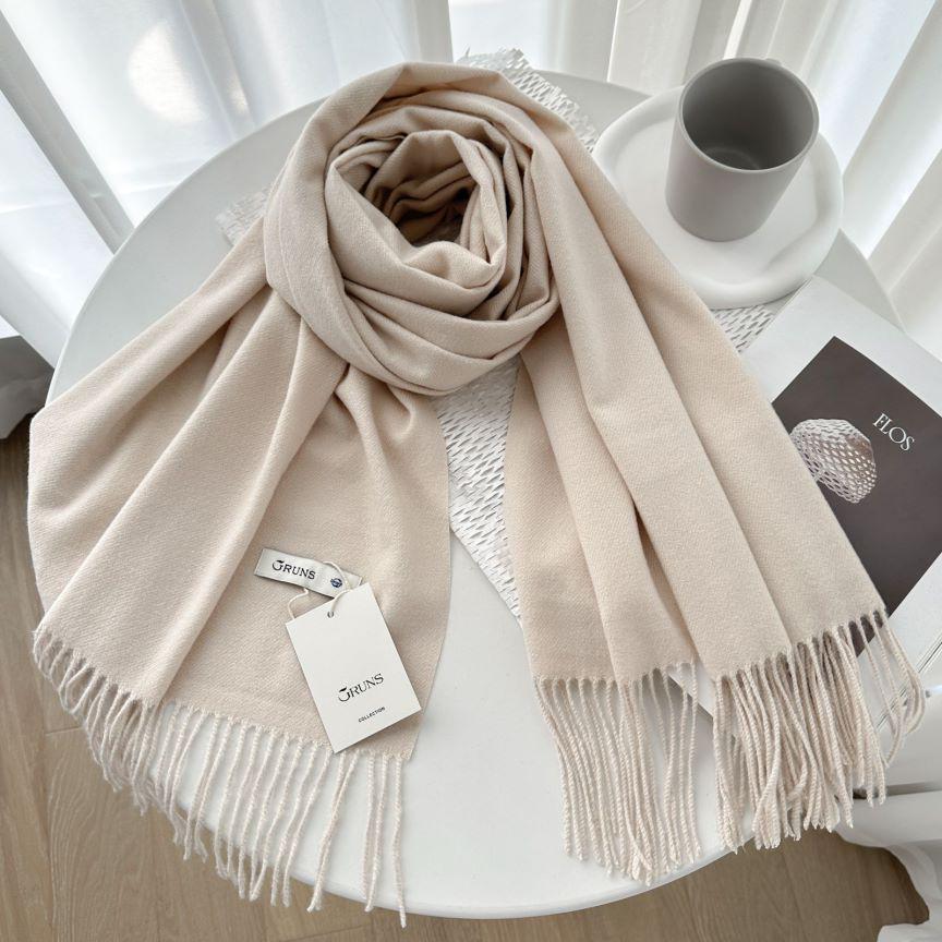Women's Luxurious Cashmere Scarf Shawl - 250g, Perfect for Autumn & Winter