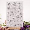 Flower Stamp Vintage Art Seal Scrapbooking Embossing Photo Album for Children Adults DIY Crafts Decor Accessory