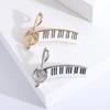 Creative Piano Musical Notes Shape Brooch Exquisite Elegant Literary Musical Instrument Badge Wedding Party Jewelry Gift