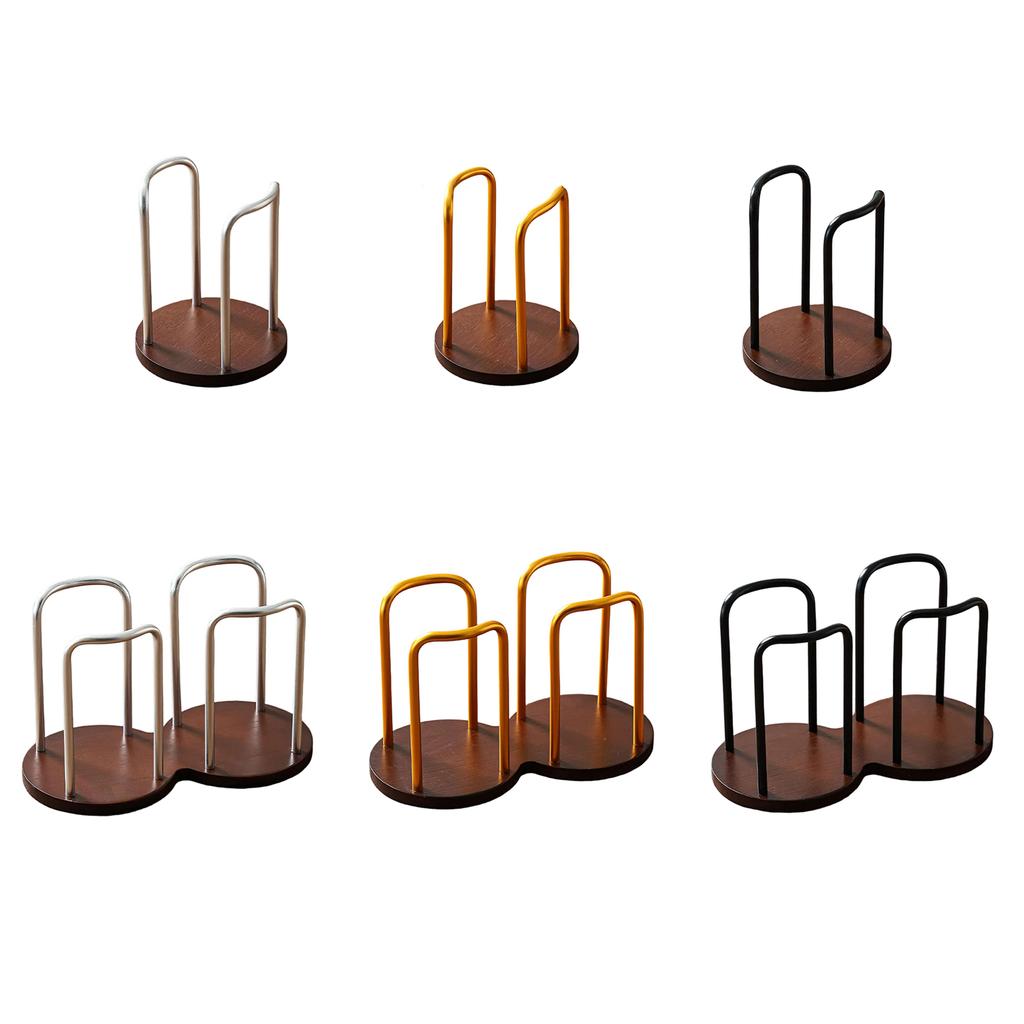 Disposable Water Cup Stand Organizer for Efficient Countertop Management Coffee Mug Holder for Homemakers and Students