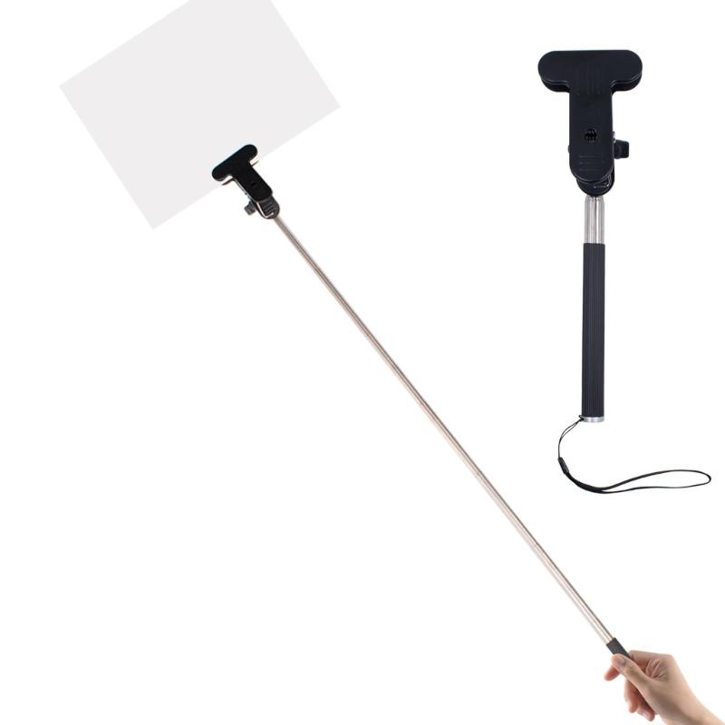 Retractable Stainless Steel Sign Holder for Protests and Event Portable Handheld Display Stand for Various Occasion