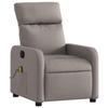 VidaXL Reclining Massage Armchair, Chair with Footrest, Seat with Backrest and Armrests Living Room, Modern, 374181