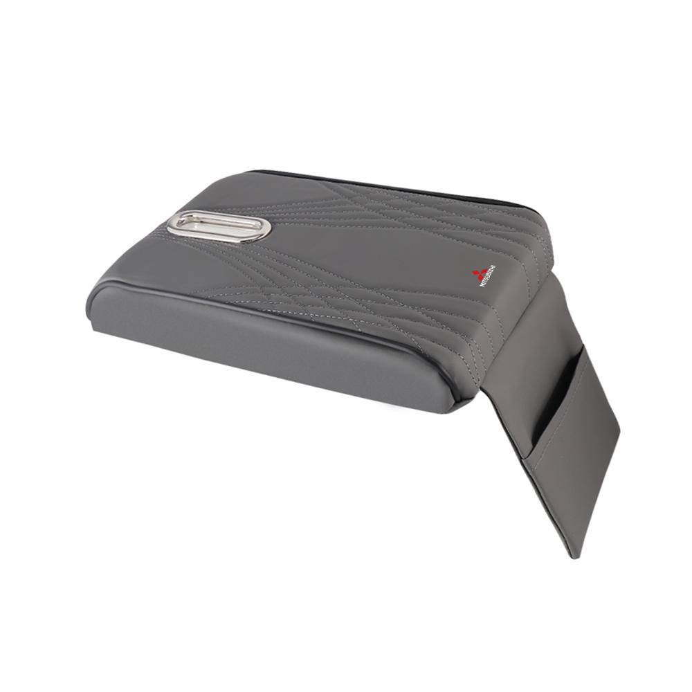 cyzghp1 Car Armrest Cushion With Pocket Tissue Storage Bag Center Console Armrest Box Mat For Mitsubishi Asx Lancer 4 Outlander 3 L200