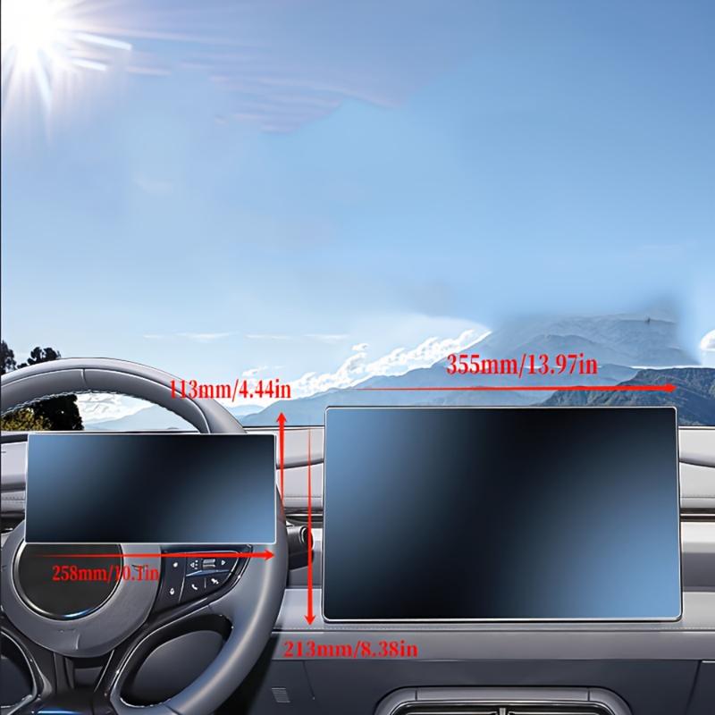 Закаленное Стекло Для BYD Sealed  2024 2025 15.6 Дюймов Автомобильная Навигация Дисплей Приборной Панели Защитная Пленка Анти-Царапины Аксессуары
