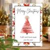 Happy Christmas Card Book - Festive Greeting Card Organizer with Assorted Designs - for Home & School Party Exchanges