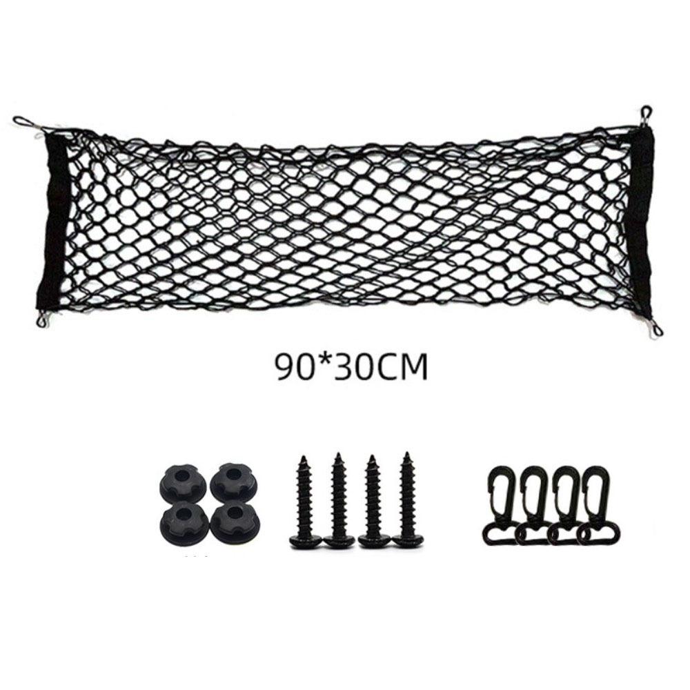 Universal Trunk Storage Net Double Layer Luggage Mesh Net Car Mesh Storage Bag Back Rear Seat