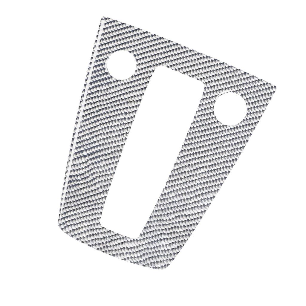 Carbon Fiber Transmission Panel Adhesive Film Cover Dashboard Sticker Enhances Cabin Aesthetic For Gear Selector Region