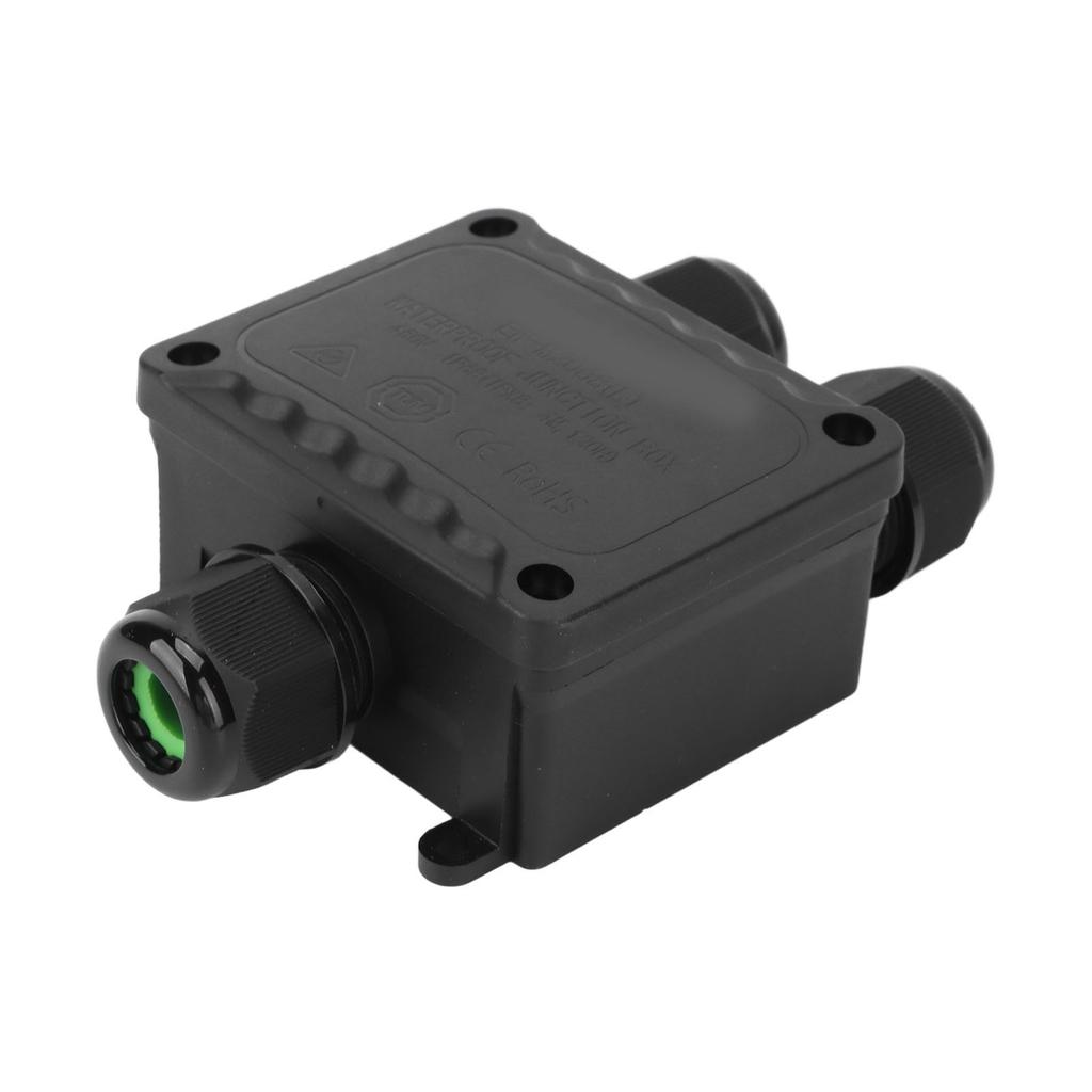 Наружная водонепроницаемая распределительная коробка IP68 Y-типа с 3-позиционной вилкой, распределительная коробка с отверстиями для винтов для дома