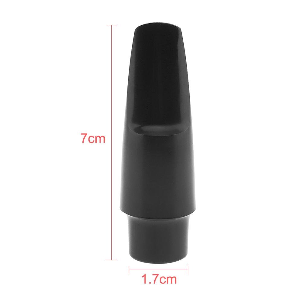 Professional Durable Black Bakelite Soprano Saxophone Mouthpiece Sax Instruments Parts