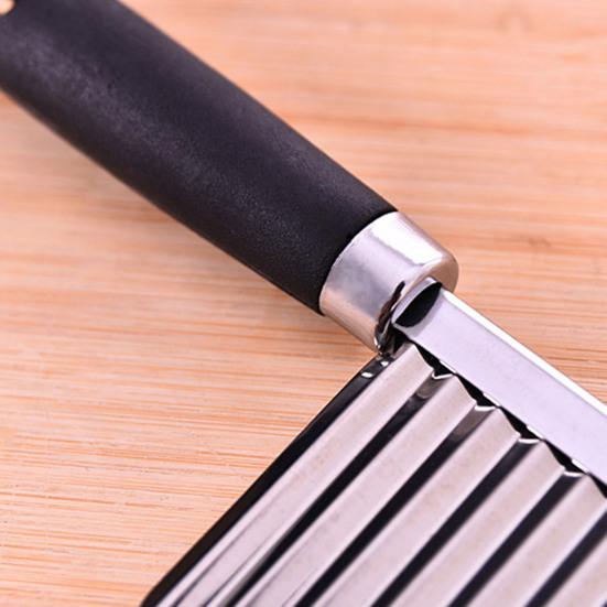 2 шт. Нержавеющая сталь Картофелерезка Измельчитель Овощи Фрукты Фигурный Гофрированный Слайсер Ингредиент для Яичного Салата Резак Кухонный Гаджет