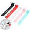 Silicone Organizer Winder Straps Headphones Soft Tape USB Wire Cable Tie Utensil Organize Storage Holder Earphone Clips
