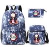 Anime Teenage Backpack Cartoon Printing Laptop Bagpack Back To School Unisex School Bags for Boys Girls Mochilas Rucksack
