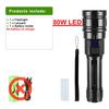 Powerful Flashlight High Lumen 100000LM Zoomabe Lamp Waterproof Lantern Outdoor Flash Light Rechargeable Torch