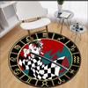 Demon Slayer круглый ковер нескользящий ковер для спальни гостиной домашний декор ковры для гостиной аниме ковер