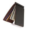 Brand Men Wallet Short Card Holder Wallets Purses PU Leather Money Clips Solid Thin Wallet for Men Purses