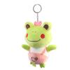 12 см модная мягкая милая легкая плюшевая подвеска зеленая лягушка кукла брелок для девочек игрушка подарки
