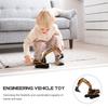 TOYMYTOY Экскаватор Строительная работа Металлическая инженерная машина Игрушка для мальчиков Игрушка, Транспортное средство, Грузовик, 150