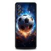 Чехол для Samsung A15 A13 A51 A71 A41 A31 A21S A03S A05 A12 A32 A52 A23 A25 A33 A53 A73 5G Обложка Футбольная Страсть Футбольный Мяч