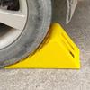 Car Tire Stopper Tire Saver Chock Sturdy Anti-Slip Block Portable Parking Stopper For Secure Car Trailer Truck Parking Aids