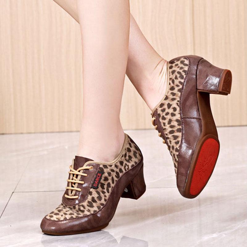 Танцевальная обувь для джаза, современного танца, вальса, женская обувь для бальных танцев, резиновая подошва, противоскользящая танцевальная обувь, высота каблука 5 см