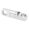15PCS 360° Fishing Swivels Stainless Steel Swivel Connectors Bearing Swivels  Fishing Accessories