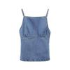 2025 Spring/Summer Women's Off-Shoulder Denim Camisole - Hot Girl Style