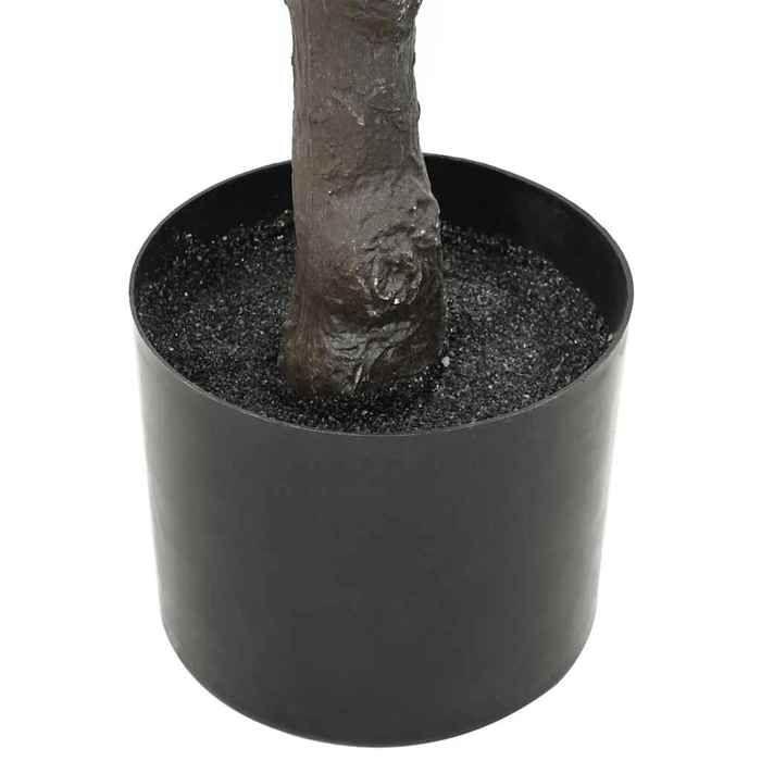 VidaXL Artificial Ficus 480 Leaves 130 Cm Green, Artificial Plant, Fake Ficus Plant, Fake Plant, Fake Ficus Tree, 4103573