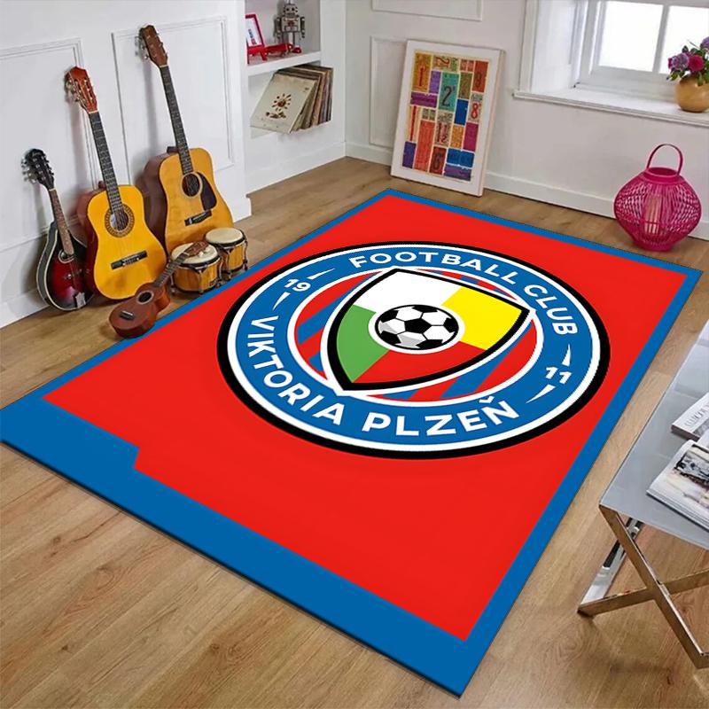 FC Viktoria Polyester Carpet, Soft Indoor Mat for Office Chair, Living Room, Computer Desk - Decorative Home Office Rug Design