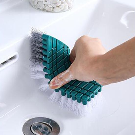 Cleaning Brush Bendable Wide Application Plastic Flexible Tile Stain Scrubber Household Supplies