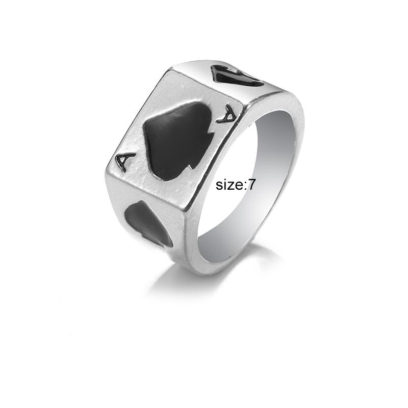 Кольцо для женщин и девочек Любовь Бабочка Череп Модные мужские украшения Винтаж Древнее серебро Цвет Панк Хип-Хоп Регулируемый Бохо