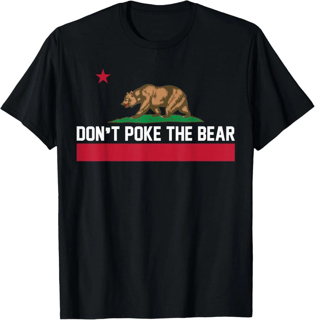 Republic Design Dont Poke The Bear California Unisex T-Shirt