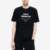 Новые мужские футболки FILA, цвет «реактивный черный» F11M329111A-BK
