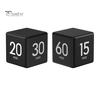 Вращающийся таймер Pomodoro на 1-60 минут с предустановленным светодиодным дисплеем, регулируемым объемом, таймер-куб для работы, учебы, кухни, портативный, с сенсорным управлением, регулируемый