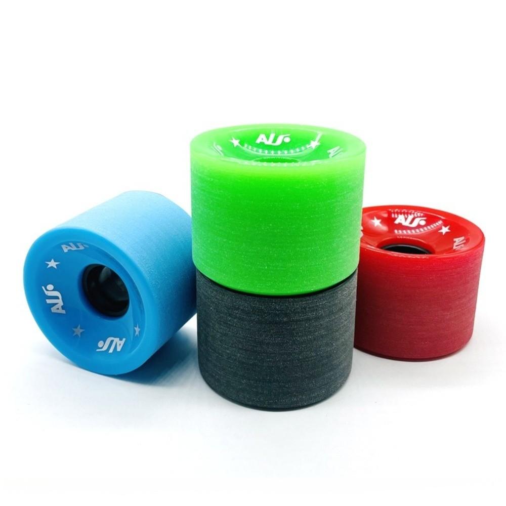 80A Soft Skateboard Wheels Smooth Ride High-Spring Wheels Frosted Carving Wheels For Longboarders