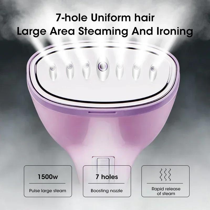 Ручной отпариватель для одежды EU 220V 1500W электрический бытовой паровой утюг для ткани 280 мл портативный вертикальный быстронагревающийся для глажки одежды