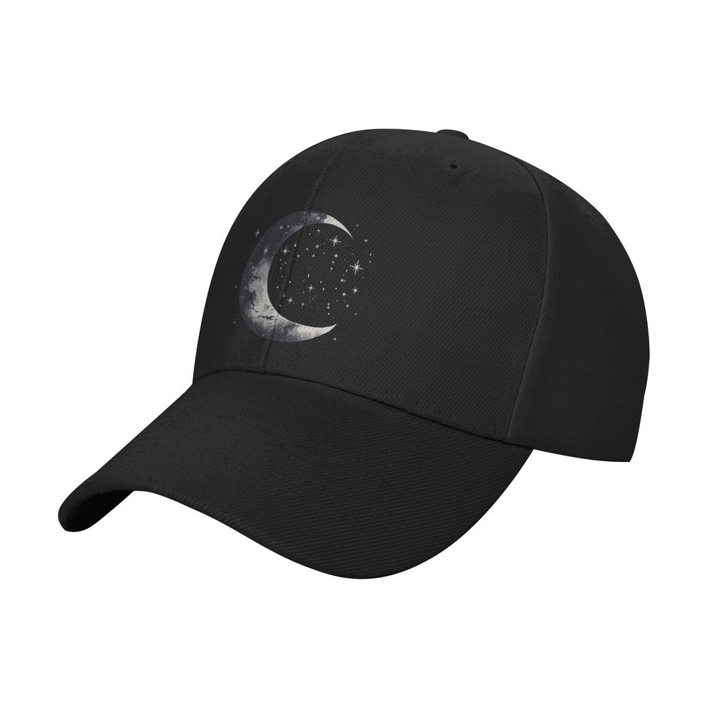 Stars and Moon Night Sky Galaxy Aesthetic Graphic Lovers Baseball Cap Women Unisex Design Trucker Hat Summer Hot Sale Baseball Caps