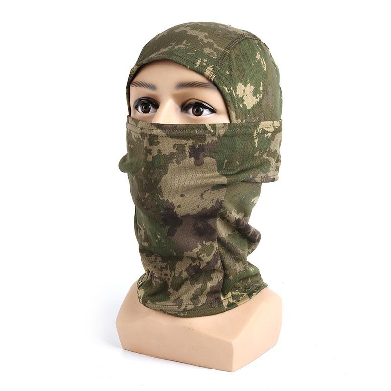 Tactical Balaclava Military Camouflage Full Face Mask Motorcycle Cycling Army War Airsoft Hunting Face Shield Hat Neck Scarives