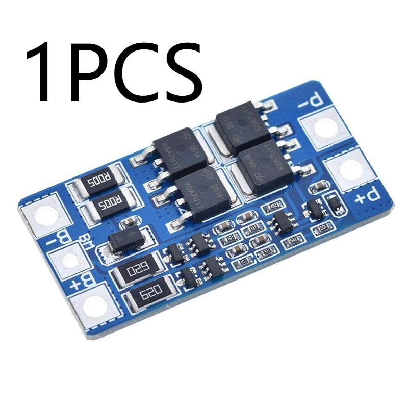 2S 10A 8.4V 7.4V 18650 Плата защиты литиевой батареи / Плата BMS PCM PCB для литий-железо-фосфатных аккумуляторов Li-ion Lipo Модуль для сборки из 2 ячеек