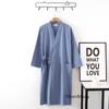 Ramie Cotton Long-Sleeve Bathrobe Nightgown