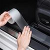 1 рулон прозрачной защитной ленты из углеродного волокна для автомобиля, для кузова, порога двери, зеркала заднего вида, багажника